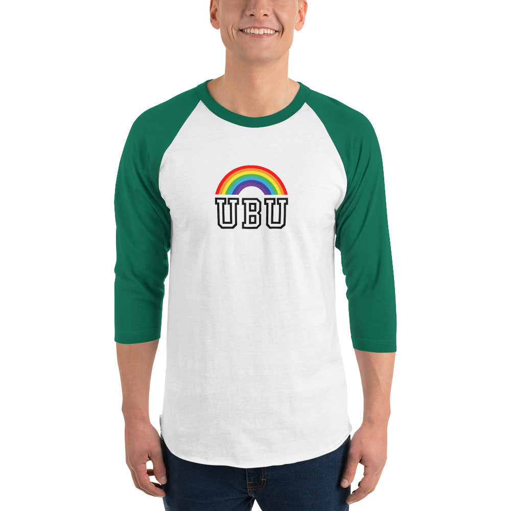 3/4 sleeve raglan shirt