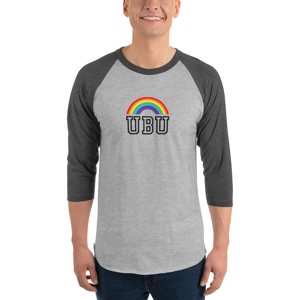 3/4 sleeve raglan shirt