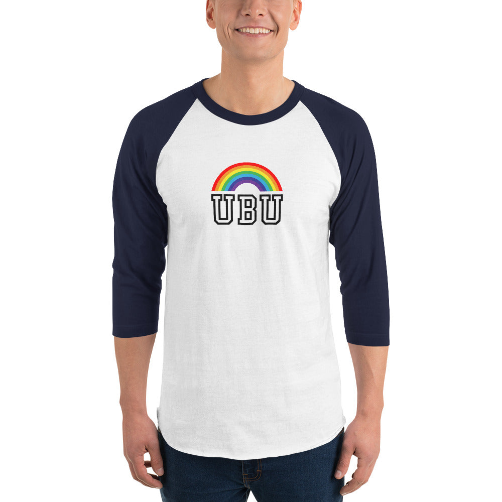 3/4 sleeve raglan shirt