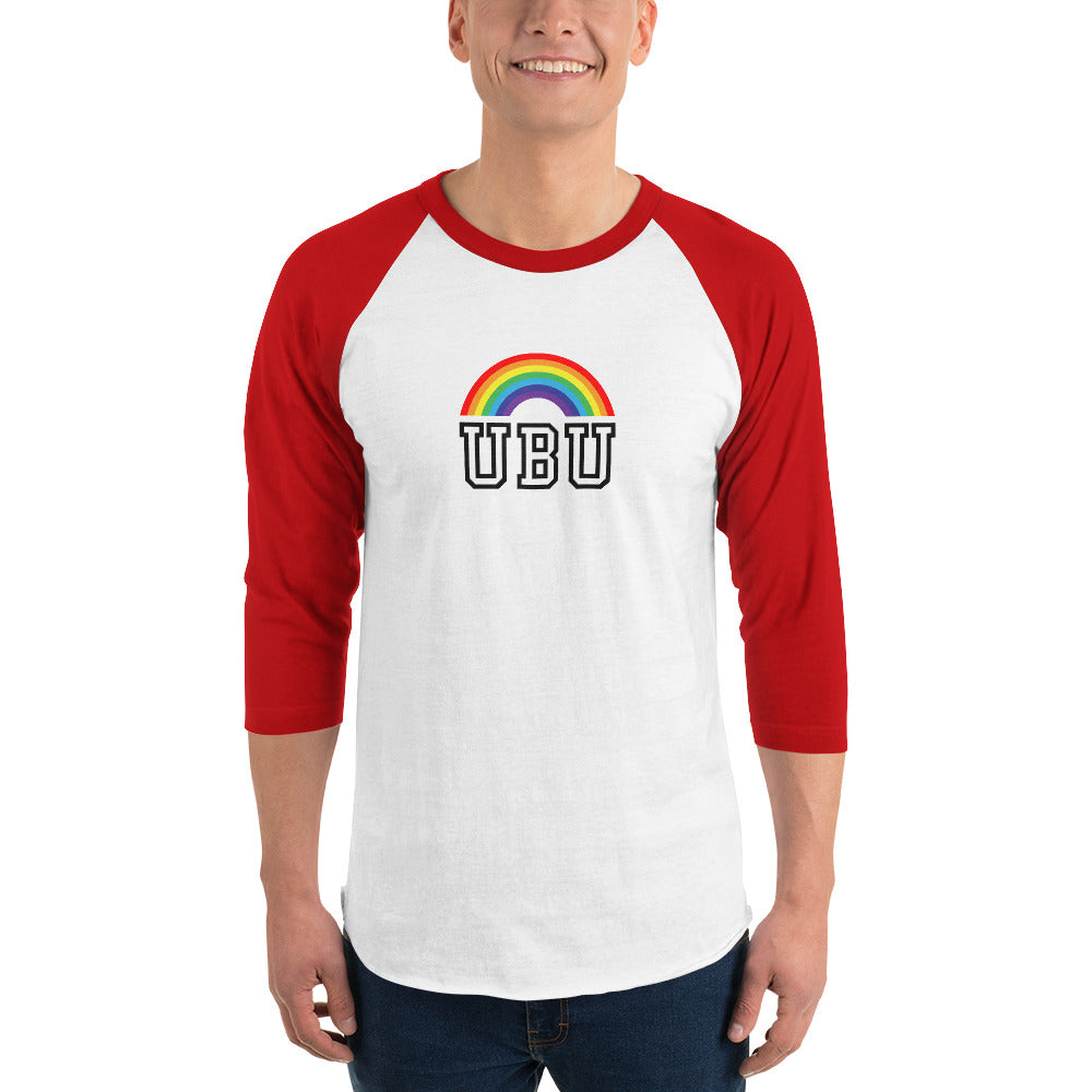 3/4 sleeve raglan shirt
