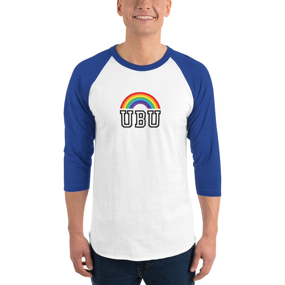 3/4 sleeve raglan shirt
