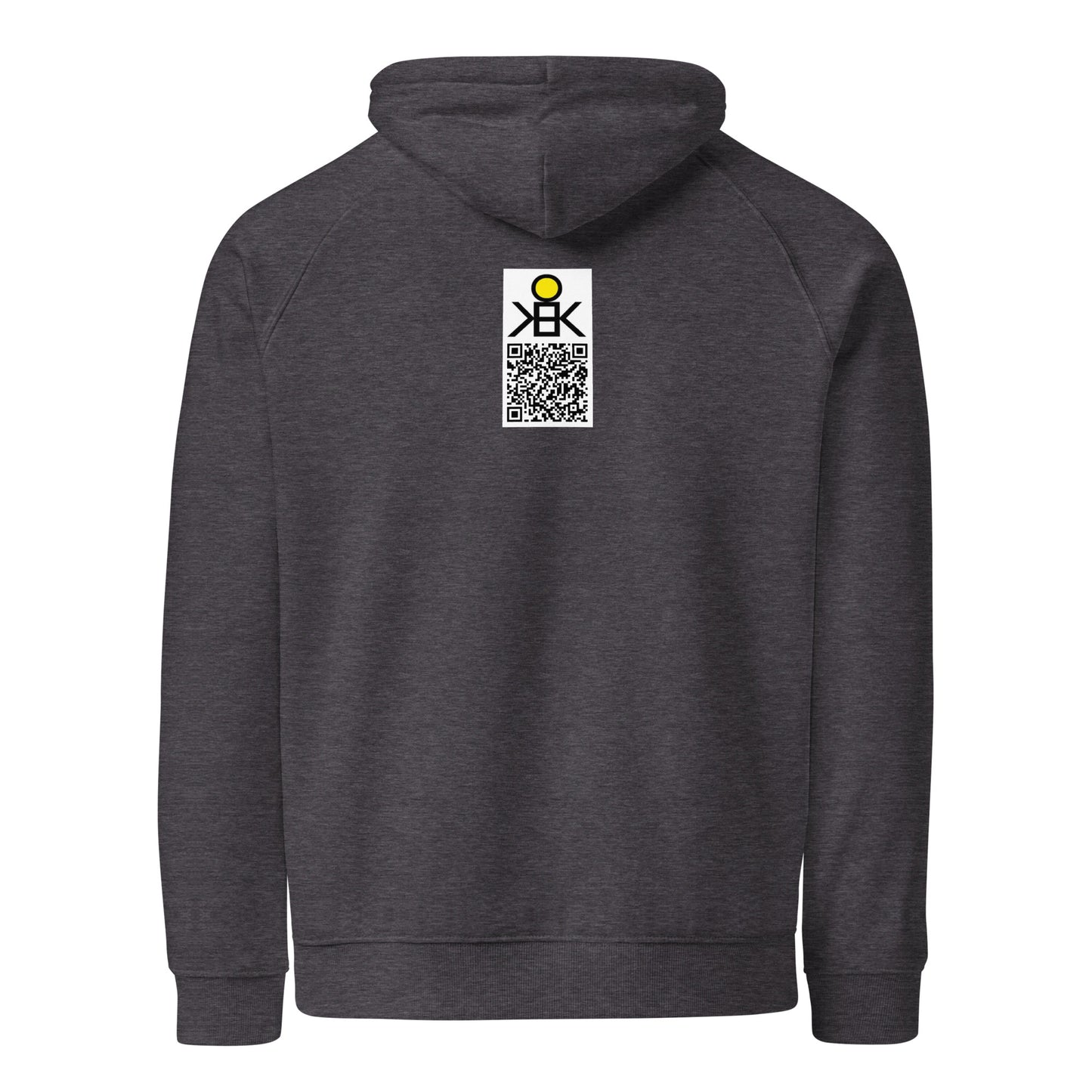 Unisex eco raglan hoodie